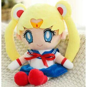 Sailor Moon Plush Doll – 10" Soft Stuffed Anime Toy | Cute Cosplay Collectible